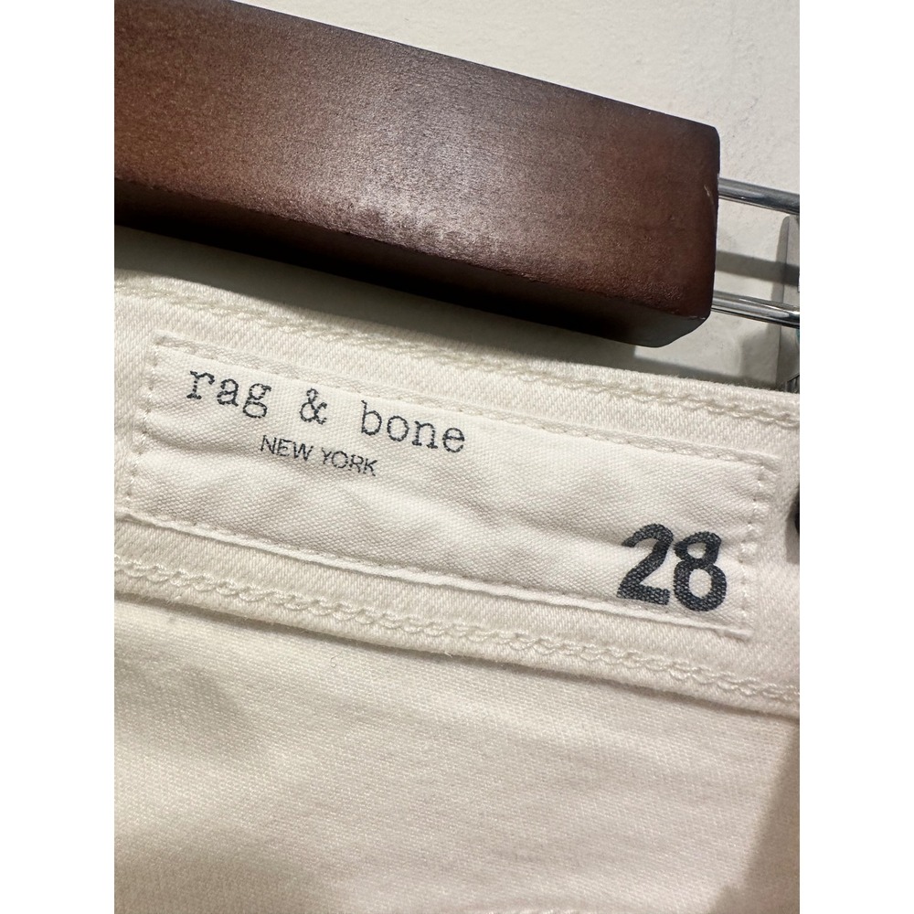 Rag & Bone Casey High Rise Flare Jeans Off White Size 28 Womens Denim - Picture 4 of 9